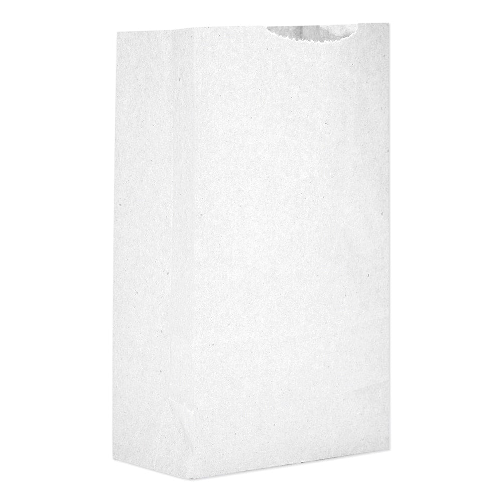 GEN - Paper Bags; Type: Grocery Bag ; Color: White ; Size: 4-5/16 x 2-7/16 x 7-7/8 ; Material: Paper - Exact Tool & Supply