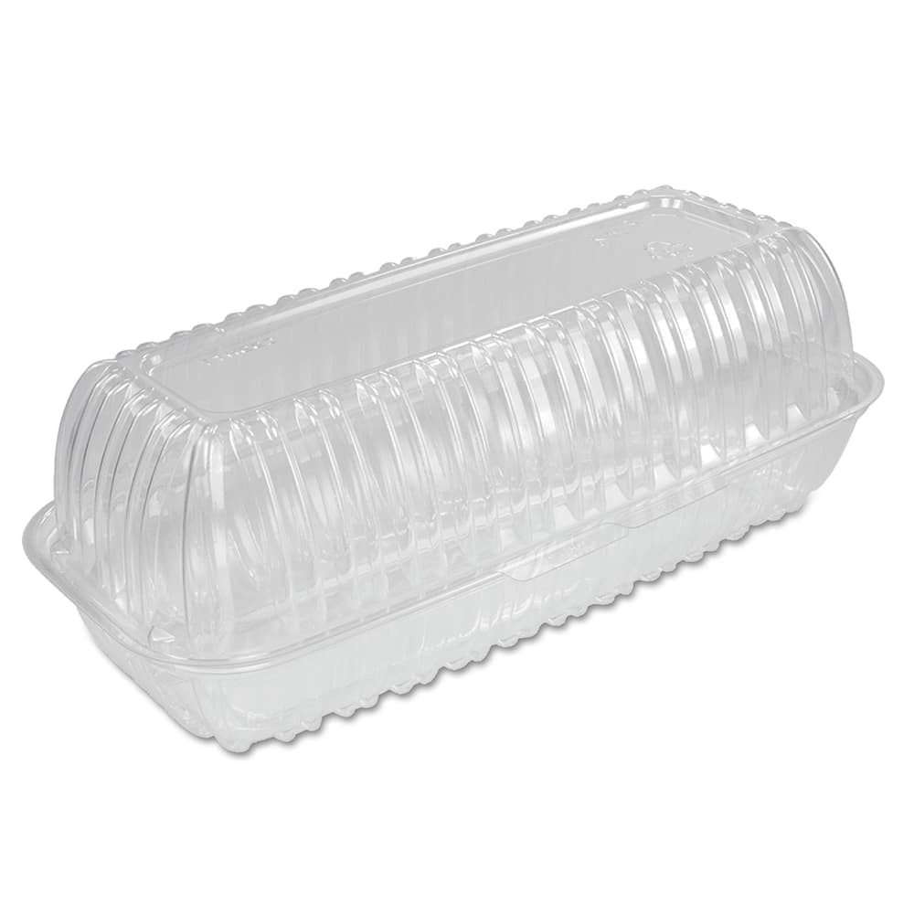 DART - Food Containers; Type: Hinged Container ; Shape: Rectangular ; Volume Range: 64 oz. - Exact Tool & Supply