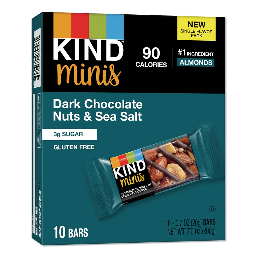 KIND - Snacks, Cookies, Candy & Gum; Breakroom Accessory Type: Nutrition Bar ; Breakroom Accessory Description: Food-Nutrition Bar - Exact Tool & Supply