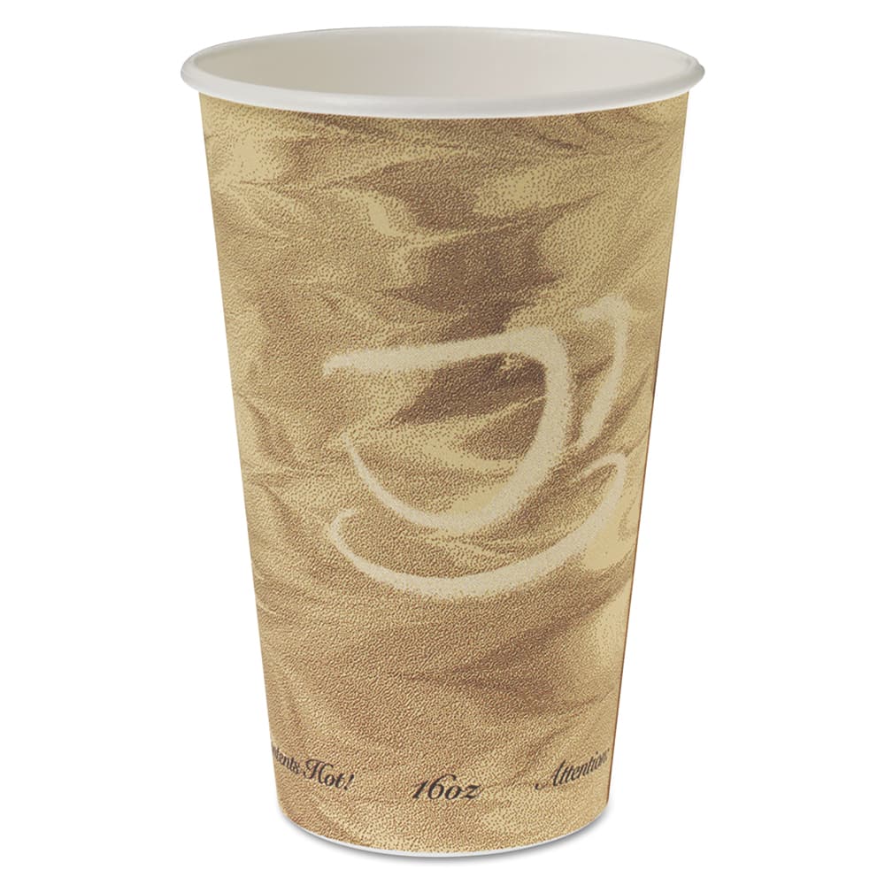 DART - Paper & Plastic Cups, Plates, Bowls & Utensils; Breakroom Accessory Type: Paper Cups ; Breakroom Accessory Description: Cups-Hot Drink; Paper ; Color: Brown - Exact Tool & Supply