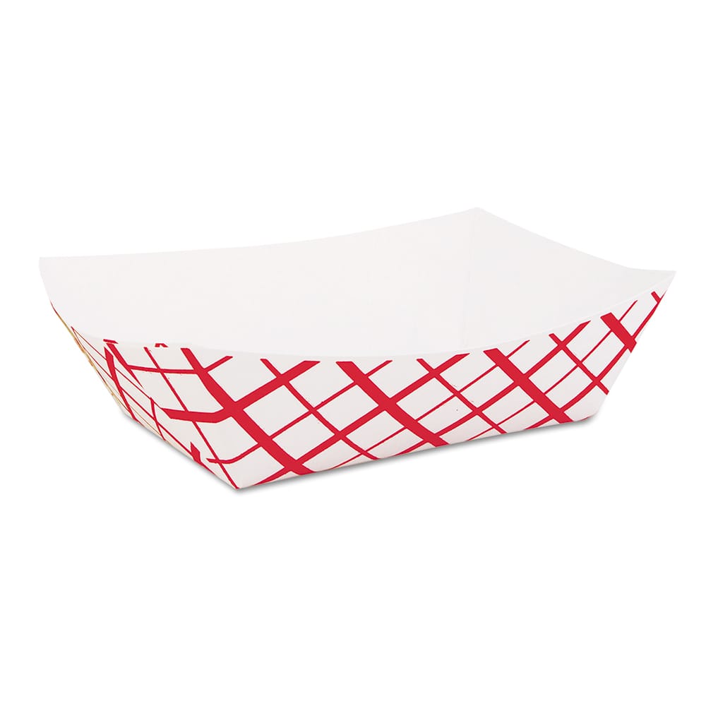 SCT - Food Containers; Type: Food Basket ; Shape: Rectangular ; Volume Range: Smaller than 64 oz. ; Height (Decimal Inch): 4.000000 ; Diameter/Width (Decimal Inch): 5.8437 ; Length (Decimal Inch): 1.5000 - Exact Tool & Supply