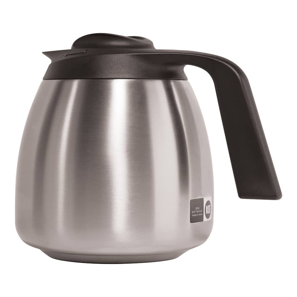 Bunn - Coffee, Tea & Accessories; Breakroom Accessory Type: Carafe ; Breakroom Accessory Description: Thermos/Carafe-Thermal Carafe ; Color: Black - Exact Tool & Supply