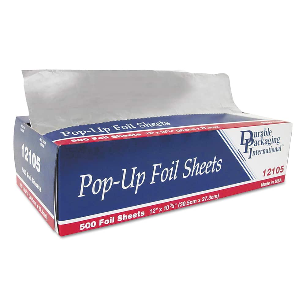 Durable Packaging - Foil & Plastic Wrap; Breakroom Accessory Type: Foil Wrap ; For Use With: Food Protection ; Breakroom Accessory Description: Food Wrap-Aluminum Foil - Exact Tool & Supply