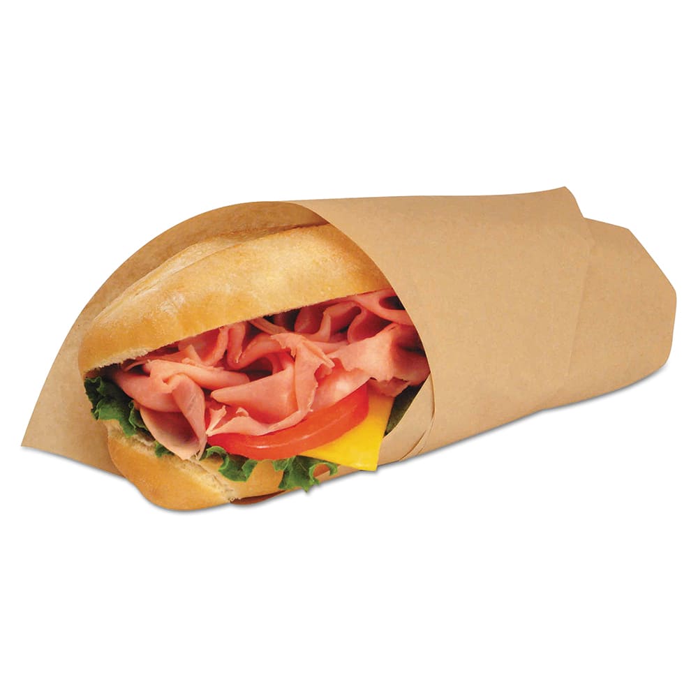 Bagcraft Papercon - Foil & Plastic Wrap; Breakroom Accessory Type: Paper Wrap ; For Use With: Food Protection ; Breakroom Accessory Description: Food Wrap-Paper Wrap - Exact Tool & Supply