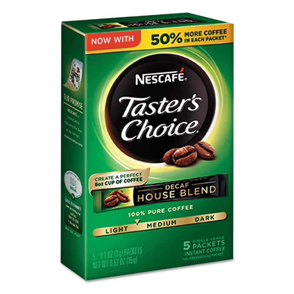 Nescafe - Coffee, Tea & Accessories; Breakroom Accessory Type: Coffee ; Breakroom Accessory Description: Beverages-Decaffeinated Coffee; Instant - Exact Tool & Supply