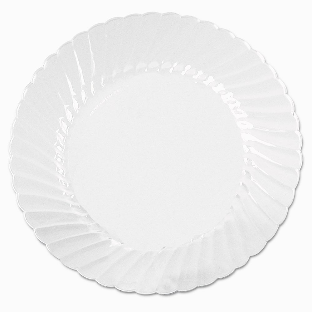 WNA - Paper & Plastic Cups, Plates, Bowls & Utensils; Breakroom Accessory Type: Plates ; Breakroom Accessory Description: Dinnerware-Plate; Plastic ; Color: Clear - Exact Tool & Supply