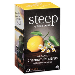 Bigelow - Coffee, Tea & Accessories; Breakroom Accessory Type: Tea Bags ; Breakroom Accessory Description: Beverages-Decaffeinated Tea Bag - Exact Tool & Supply