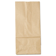 GEN - Paper Bags; Type: Grocery Bag ; Color: Kraft ; Size: 5-1/4 x 3-7/16 x 10-15/16 ; Material: Paper - Exact Tool & Supply