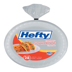 Hefty - Paper & Plastic Cups, Plates, Bowls & Utensils; Breakroom Accessory Type: Plates ; Breakroom Accessory Description: Dinnerware-Plate; Foam ; Color: White - Exact Tool & Supply