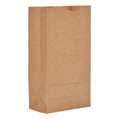 GEN - Paper Bags; Type: Grocery Bag ; Color: Kraft ; Size: 10-1/8 x 6-3/4 x 14-3/8 ; Material: Paper - Exact Tool & Supply