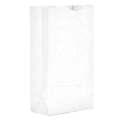 GEN - Paper Bags; Type: Grocery Bag ; Color: White ; Size: 6.31 in W x 4.19 in D x 13.38 in H ; Material: Paper - Exact Tool & Supply