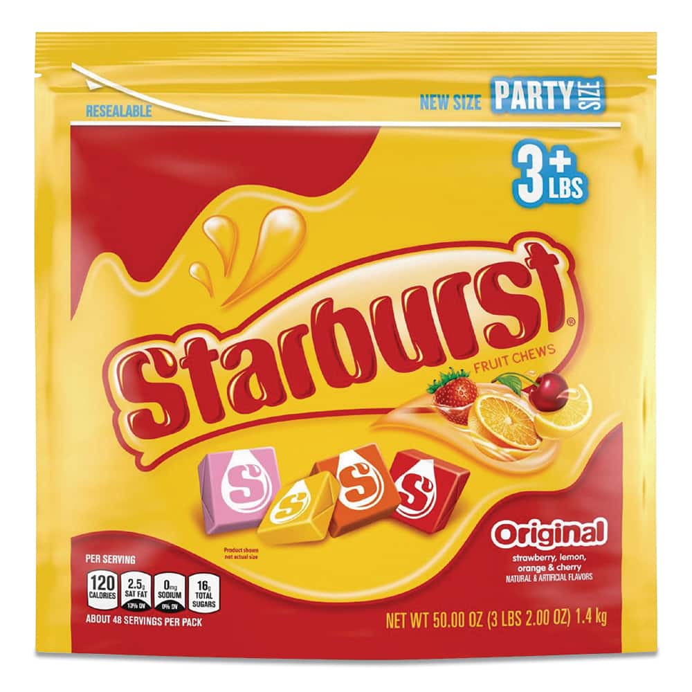 Starburst - Snacks, Cookies, Candy & Gum; Breakroom Accessory Type: Candy ; Breakroom Accessory Description: Food-Candy - Exact Tool & Supply