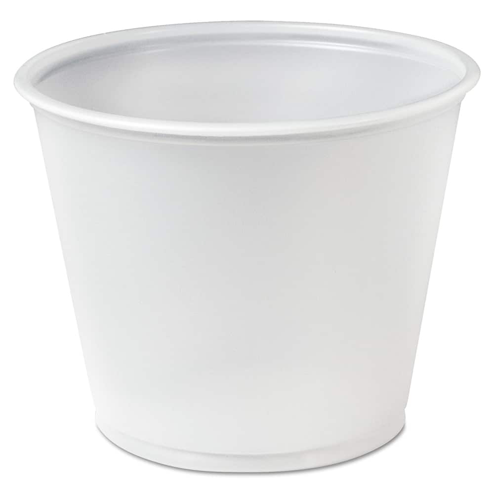 DART - Paper & Plastic Cups, Plates, Bowls & Utensils; Breakroom Accessory Type: Portion Cup ; Breakroom Accessory Description: Cups-Portion; Plastic ; Color: Translucent - Exact Tool & Supply