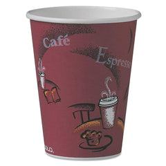 DART - Paper & Plastic Cups, Plates, Bowls & Utensils; Breakroom Accessory Type: Paper Cups ; Breakroom Accessory Description: Cups-Hot Drink; Paper ; Color: Maroon - Exact Tool & Supply