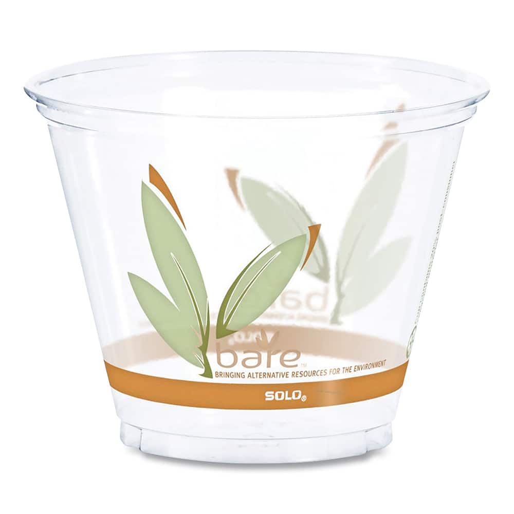 DART - Paper & Plastic Cups, Plates, Bowls & Utensils; Breakroom Accessory Type: Plastic Cold Cups ; Breakroom Accessory Description: Cups-Cold Drink; Plastic ; Color: Clear - Exact Tool & Supply