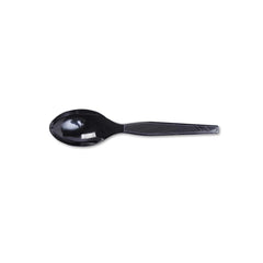 Dixie - Paper & Plastic Cups, Plates, Bowls & Utensils; Breakroom Accessory Type: Teaspoon ; Breakroom Accessory Description: Utensils-Disposable Teaspoon ; Color: Black - Exact Tool & Supply
