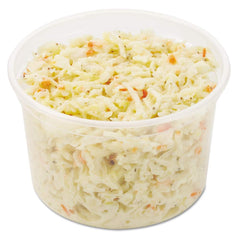 DART - Food Containers; Type: Deli Container & Lid ; Shape: Round ; Volume Range: Smaller than 64 oz. ; Height (Decimal Inch): 3.000000 ; Diameter/Width (Decimal Inch): 4.7000 ; Material Family: Plastic - Exact Tool & Supply