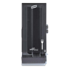 Dixie - Paper & Plastic Cups, Plates, Bowls & Utensils; Breakroom Accessory Type: Cutlery Bin ; Breakroom Accessory Description: Utensil Dispensers-Bins/Trays ; Color: Smoke - Exact Tool & Supply