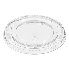 DART - Paper & Plastic Cups, Plates, Bowls & Utensils; Breakroom Accessory Type: Cold Cup Lid ; Breakroom Accessory Description: Cup Lids-Cold Cup ; Color: Clear - Exact Tool & Supply