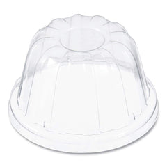 DART - Paper & Plastic Cups, Plates, Bowls & Utensils; Breakroom Accessory Type: Cold Cup Lid ; Breakroom Accessory Description: Cup Lids-Cold Cup Dome ; Color: Clear - Exact Tool & Supply