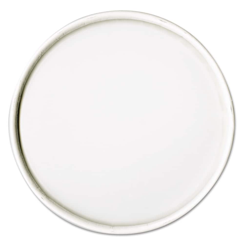 DART - Paper & Plastic Cups, Plates, Bowls & Utensils; Breakroom Accessory Type: Hot Cup Lid ; Breakroom Accessory Description: Cup Lids-Hot Cup ; Color: White - Exact Tool & Supply