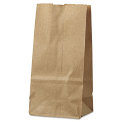 GEN - Paper Bags; Type: Grocery Bag ; Color: Kraft ; Size: 4-5/16 x 2-7/16 x 7-7/8 ; Material: Paper - Exact Tool & Supply