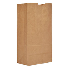 GEN - Paper Bags; Type: Grocery Bag ; Color: Kraft ; Size: 8-1/4 x 5-15/16 x 16-1/8 ; Material: Paper - Exact Tool & Supply