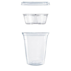 DART - Paper & Plastic Cups, Plates, Bowls & Utensils; Breakroom Accessory Type: Plastic Cold Cups ; Breakroom Accessory Description: Cups-Cold Drink; Plastic ; Color: Clear - Exact Tool & Supply