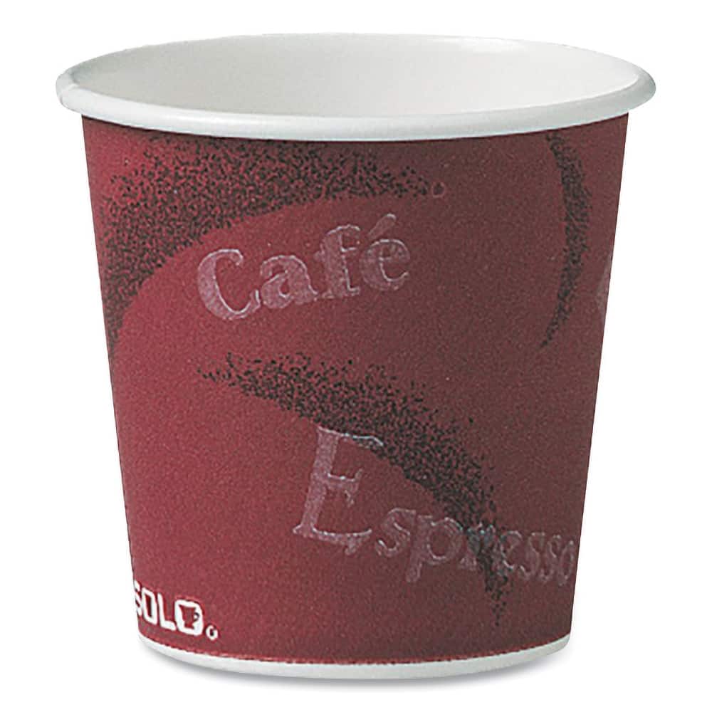 DART - Paper & Plastic Cups, Plates, Bowls & Utensils; Breakroom Accessory Type: Paper Cups ; Breakroom Accessory Description: Cups-Hot Drink; Paper ; Color: Red - Exact Tool & Supply