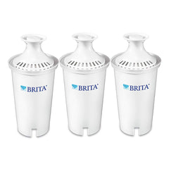 Brita - Water Filter Systems; Type: Replacement Filter ; Cartridge Length: 7 (Inch); Reduces: Zinc; Copper; Mercury; Cadmium; Taste/Odor/Chlorine ; Maximum Flow Rate (GPM): 1 ; Includes: 24 Replacement Filters - Exact Tool & Supply