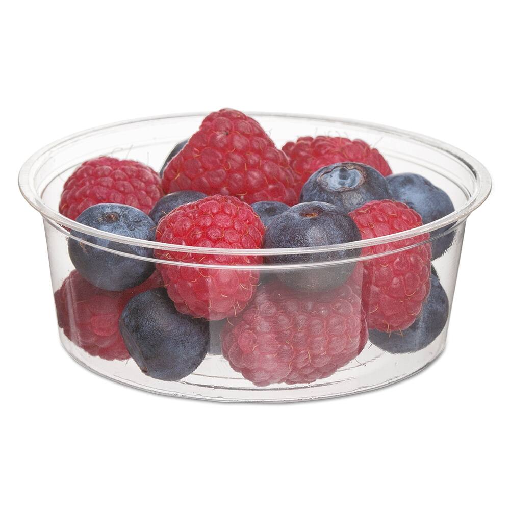 ECO PRODUCTS - Paper & Plastic Cups, Plates, Bowls & Utensils; Breakroom Accessory Type: Portion Cup ; Breakroom Accessory Description: Cups-Portion; PLA ; Color: SIlver - Exact Tool & Supply