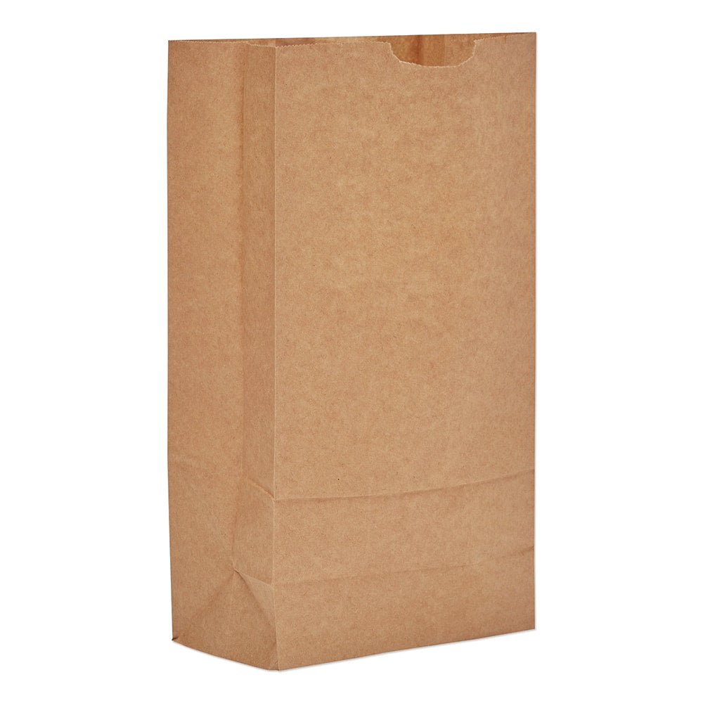 GEN - Paper Bags; Type: Grocery Bag ; Color: Kraft ; Size: 6-5/16 x 4-3/16 x 13-3/8 ; Material: Paper - Exact Tool & Supply
