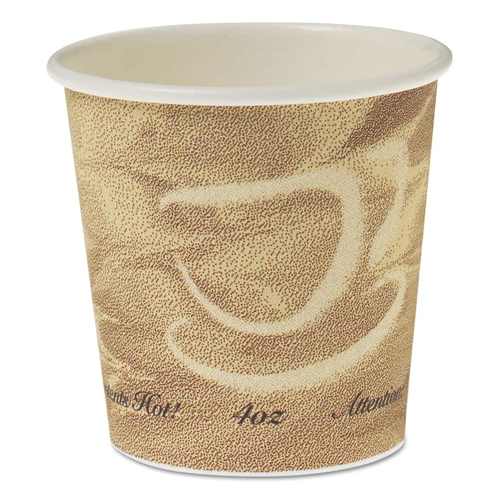 DART - Paper & Plastic Cups, Plates, Bowls & Utensils; Breakroom Accessory Type: Paper Cups ; Breakroom Accessory Description: Cups-Hot Drink; Paper ; Color: Brown - Exact Tool & Supply