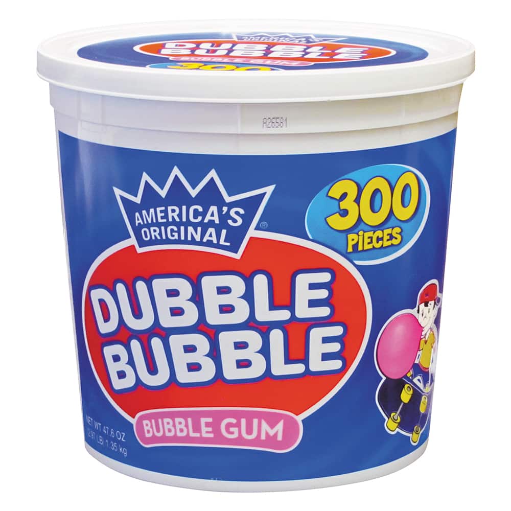 Dubble Bubble - Snacks, Cookies, Candy & Gum; Breakroom Accessory Type: Gum ; Breakroom Accessory Description: Food-Gum - Exact Tool & Supply