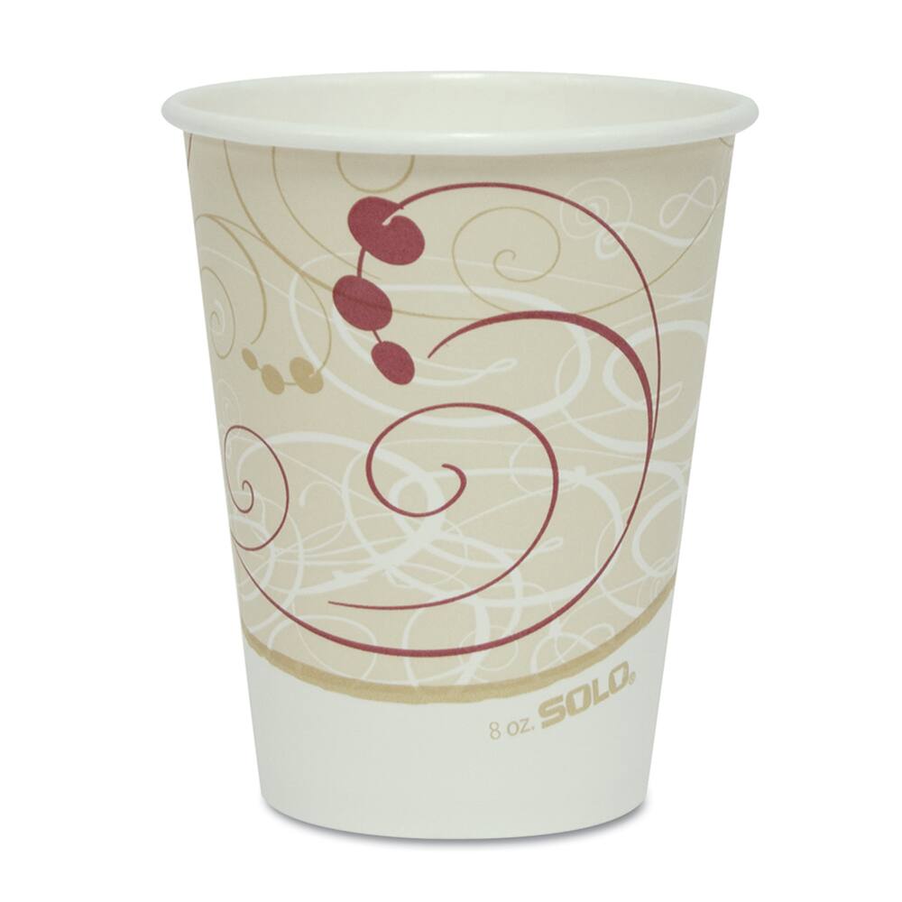 DART - Paper & Plastic Cups, Plates, Bowls & Utensils; Breakroom Accessory Type: Paper Cups ; Breakroom Accessory Description: Cups-Hot Drink; Paper ; Color: Beige - Exact Tool & Supply