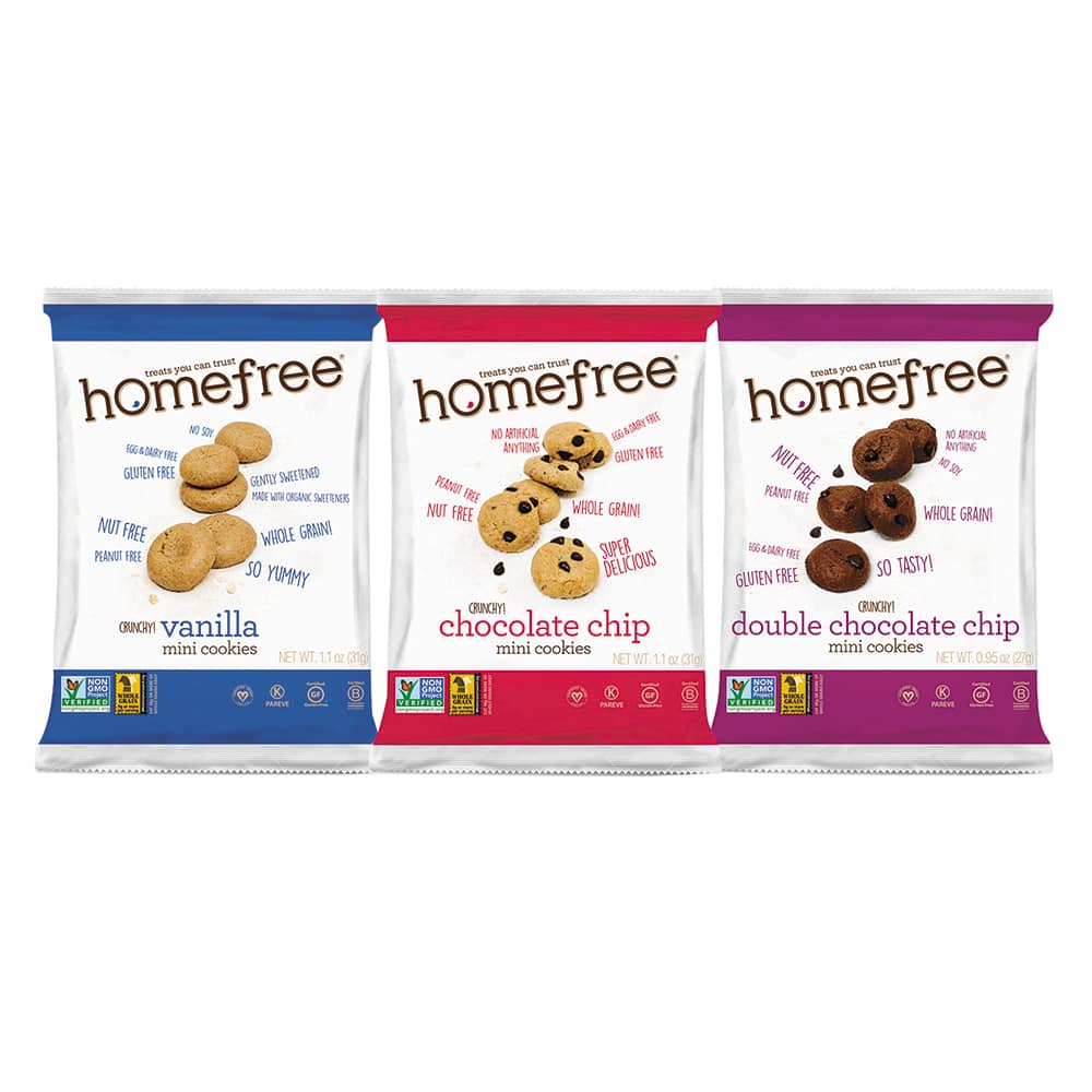 Homefree - Snacks, Cookies, Candy & Gum; Breakroom Accessory Type: Cookies ; Breakroom Accessory Description: Food-Cookies - Exact Tool & Supply