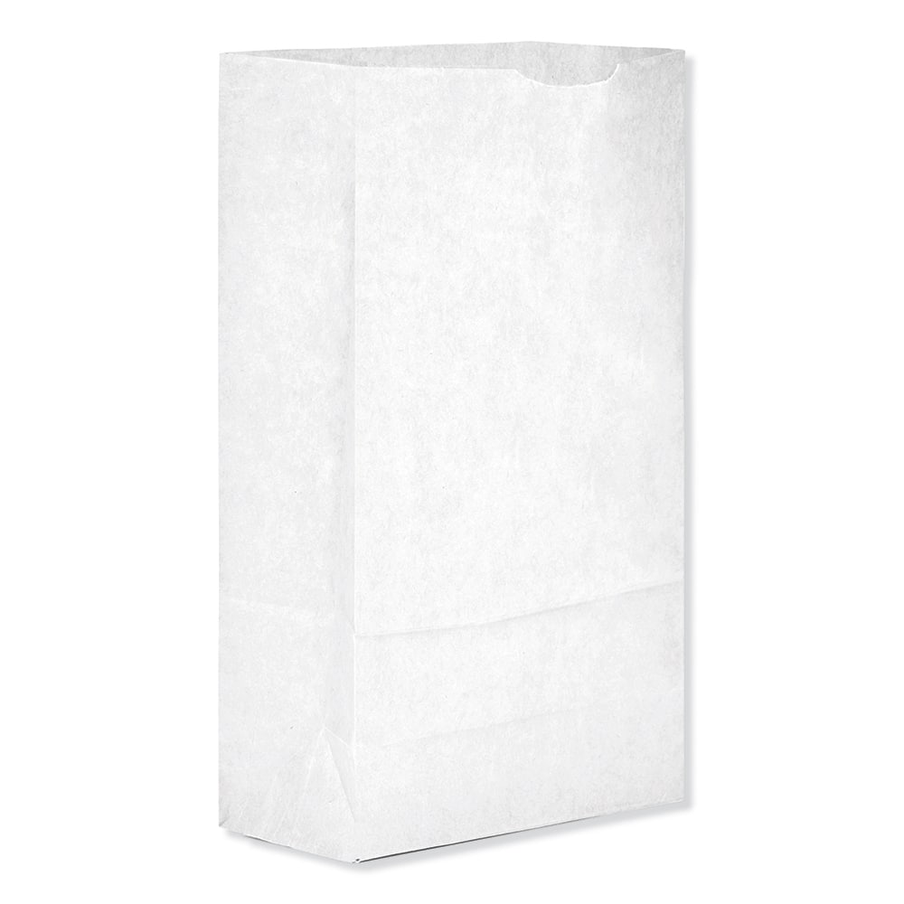 GEN - Paper Bags; Type: Grocery Bag ; Color: White ; Size: 6 x 3-5/8 x 11 ; Material: Paper - Exact Tool & Supply