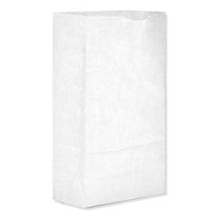 GEN - Paper Bags; Type: Grocery Bag ; Color: White ; Size: 6 x 3-5/8 x 11 ; Material: Paper - Exact Tool & Supply