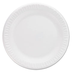 DART - Paper & Plastic Cups, Plates, Bowls & Utensils; Breakroom Accessory Type: Plates ; Breakroom Accessory Description: Dinnerware-Plate; Foam ; Color: White - Exact Tool & Supply