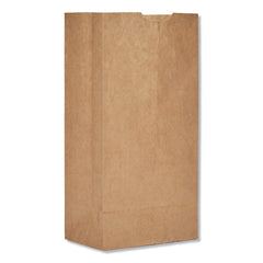 GEN - Paper Bags; Type: Grocery Bag ; Color: Kraft ; Size: 5 x 3-11/32 x 9-3/4 ; Material: Paper - Exact Tool & Supply