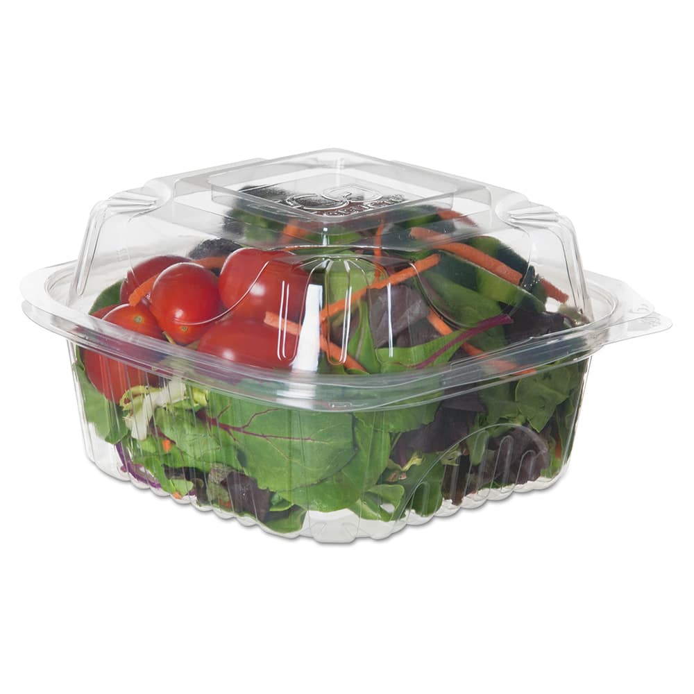 ECO PRODUCTS - Food Containers; Type: Hinged Container ; Shape: Square ; Volume Range: 64 oz. - Exact Tool & Supply