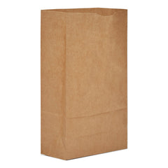 GEN - Paper Bags; Type: Grocery Bag ; Color: Kraft ; Size: 6 x 3-5/8 x 11 ; Material: Paper - Exact Tool & Supply