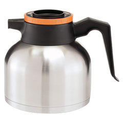 Bunn - Coffee, Tea & Accessories; Breakroom Accessory Type: Carafe ; Breakroom Accessory Description: Thermos/Carafe-Thermal Carafe ; Color: Black/Orange - Exact Tool & Supply