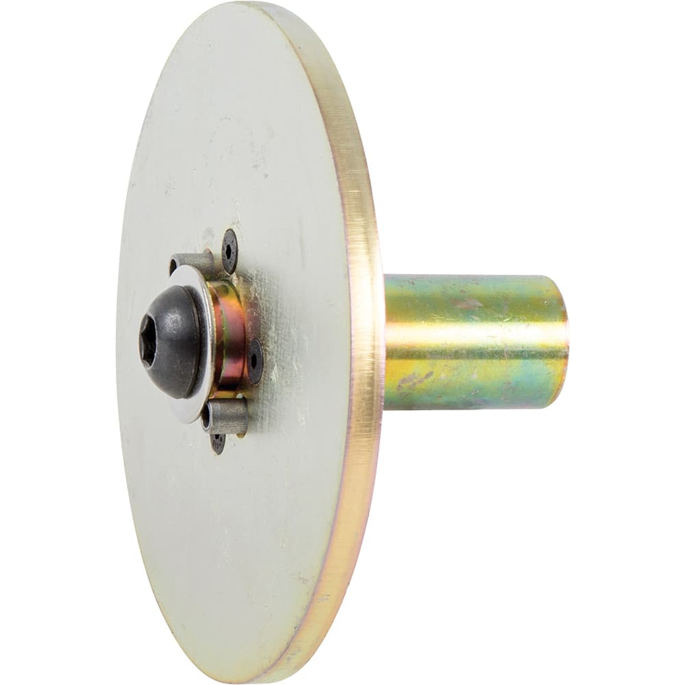 PFERD - Brush Arbors; Product Compatibility: M-BRAD? Disc Brushes ; Arbor Type: Drive Arbor ; Brush Diameter Compatibility (Inch): 5; 6 ; Attached Spindle: Yes ; Flow-Through Spindle: Yes ; Arbor Hole Size Compatibility: 5 (Inch) - Exact Tool & Supply