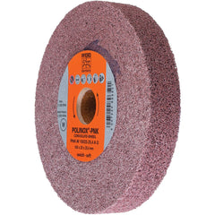 PFERD - Deburring Wheels; Wheel Type: Convolute ; Wheel Diameter (Inch): 6 ; Center Hole Size (Inch): 1 ; Abrasive Material: Aluminum Oxide ; Grade: Coarse ; Density Grade: Soft - Exact Tool & Supply