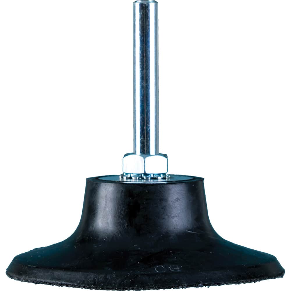 PFERD - Disc Backing Pads; Backing Pad Type: Quick-Change ; Pad Diameter (Inch): 3 ; Maximum RPM: 12000.000 ; Quick Change Compatibility: CD ; Shank Diameter (Inch): 1/4 ; Shank Diameter (Decimal Inch): 1/4 - Exact Tool & Supply