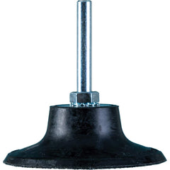 PFERD - Disc Backing Pads; Backing Pad Type: Quick-Change ; Pad Diameter (Inch): 3 ; Maximum RPM: 20000.000 ; Quick Change Compatibility: CD ; Shank Diameter (Inch): 1/4 ; Shank Diameter (Decimal Inch): 1/4 - Exact Tool & Supply