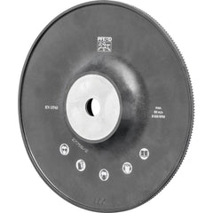 PFERD - Disc Backing Pads; Backing Pad Type: Disc Backing Pad ; Pad Diameter (Inch): 7 ; Maximum RPM: 8500.000 ; Thread Size: 5/8-11 ; Density: Hard - Exact Tool & Supply