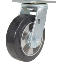 Vestil - Standard Casters; Mount: With Holes ; Style: Swivel ; Wheel Diameter: 6 (Inch); Wheel Width: 2 (Inch); Overall Height (Inch): 7-1/2 ; Load Capacity (Lb.): 771.000 - Exact Tool & Supply