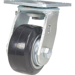 Vestil - Standard Casters; Mount: With Holes ; Style: Swivel ; Wheel Diameter: 4 (Inch); Wheel Width: 2 (Inch); Overall Height (Inch): 5-9/16 ; Load Capacity (Lb.): 551.000 - Exact Tool & Supply